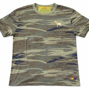 Aviator Nation x TPC Sawgrass Goat Camo Crew Neck T-Shirt